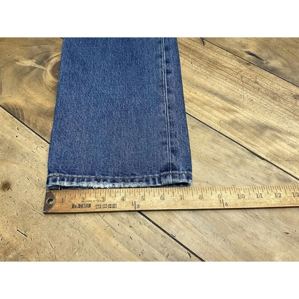 Levi's 501 150th Anniversary Button Fly Selvedge Straight Leg Jeans 31x30